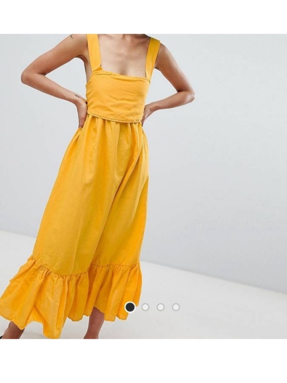 Vero Moda Bow Cut Out Maxi Dress